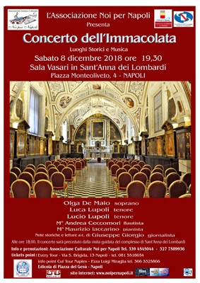 concerto Immacolata Noi Per Napoli 2018