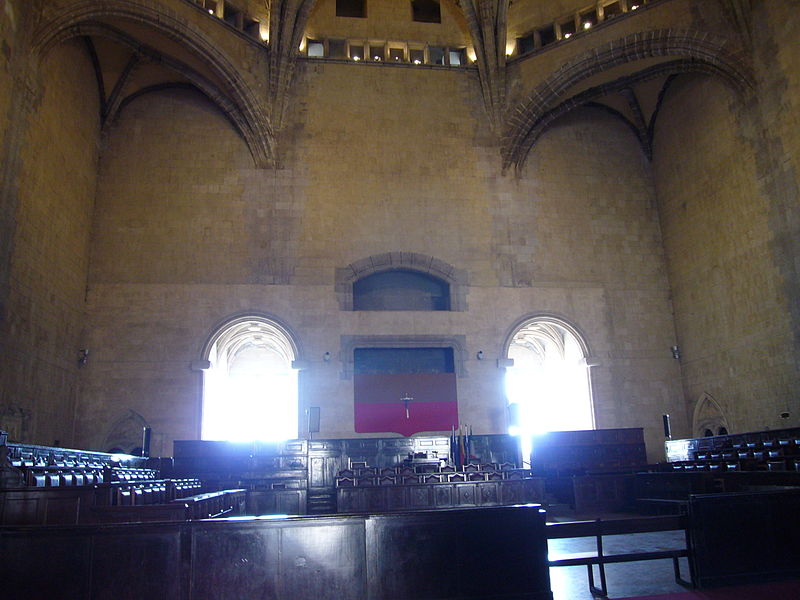 sala dei baroni maschio angioino napoli