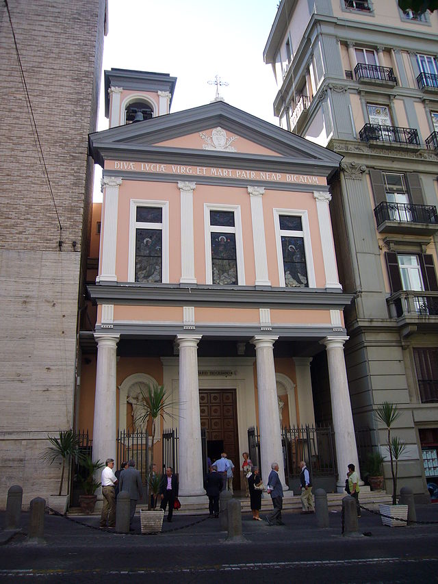 facciata Basilica di Santa Lucia a Mare