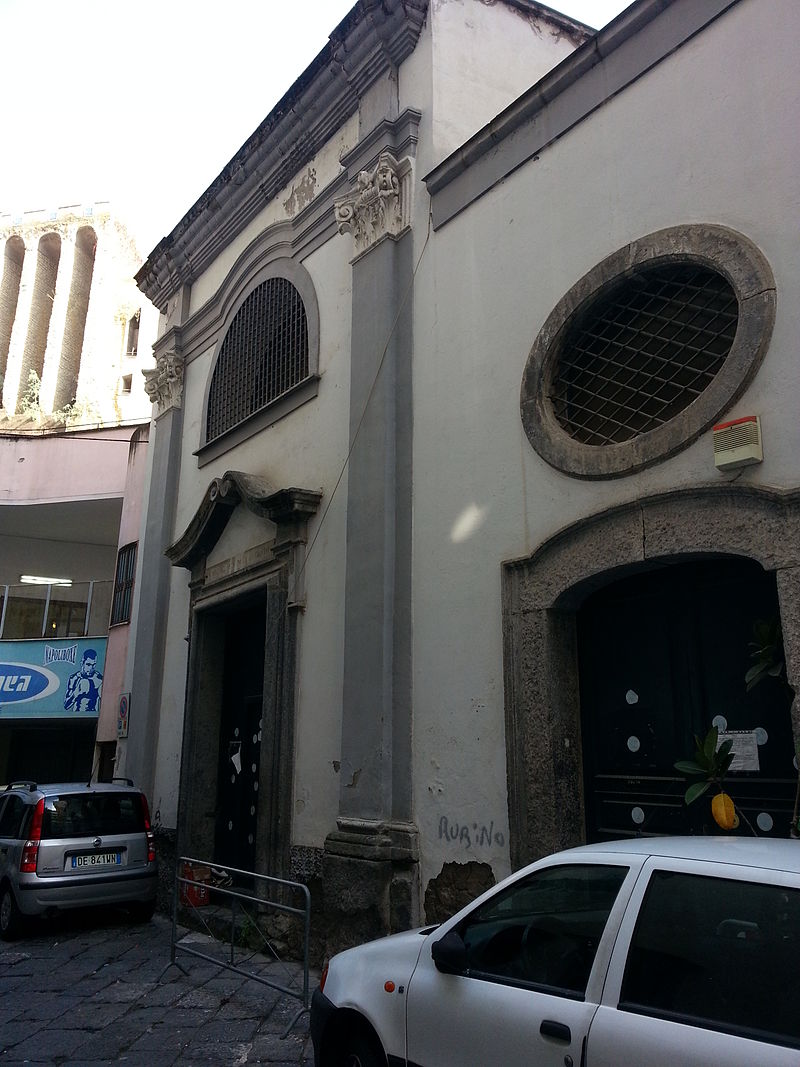 facciata Chiesa di Sant'Antoniello del Sangue di Cristo ai Ventaglieri