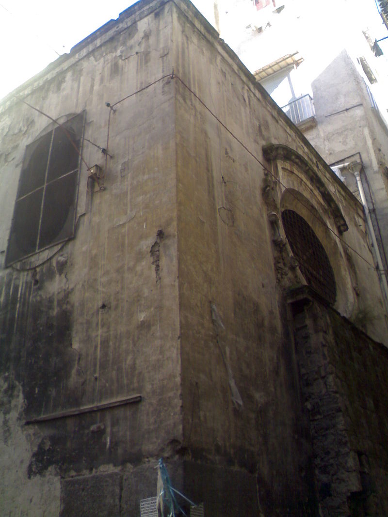 facciata Chiesa di Santa Maria la Bruna a Vicolo Scassacocchi