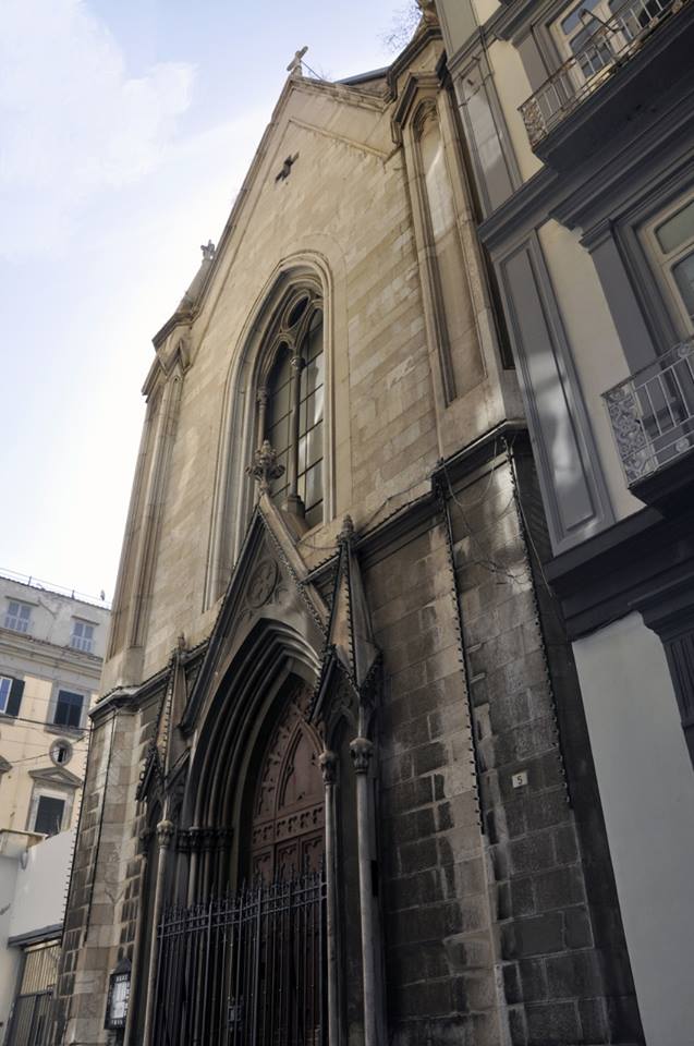 facciata Chiesa luterana di Napoli