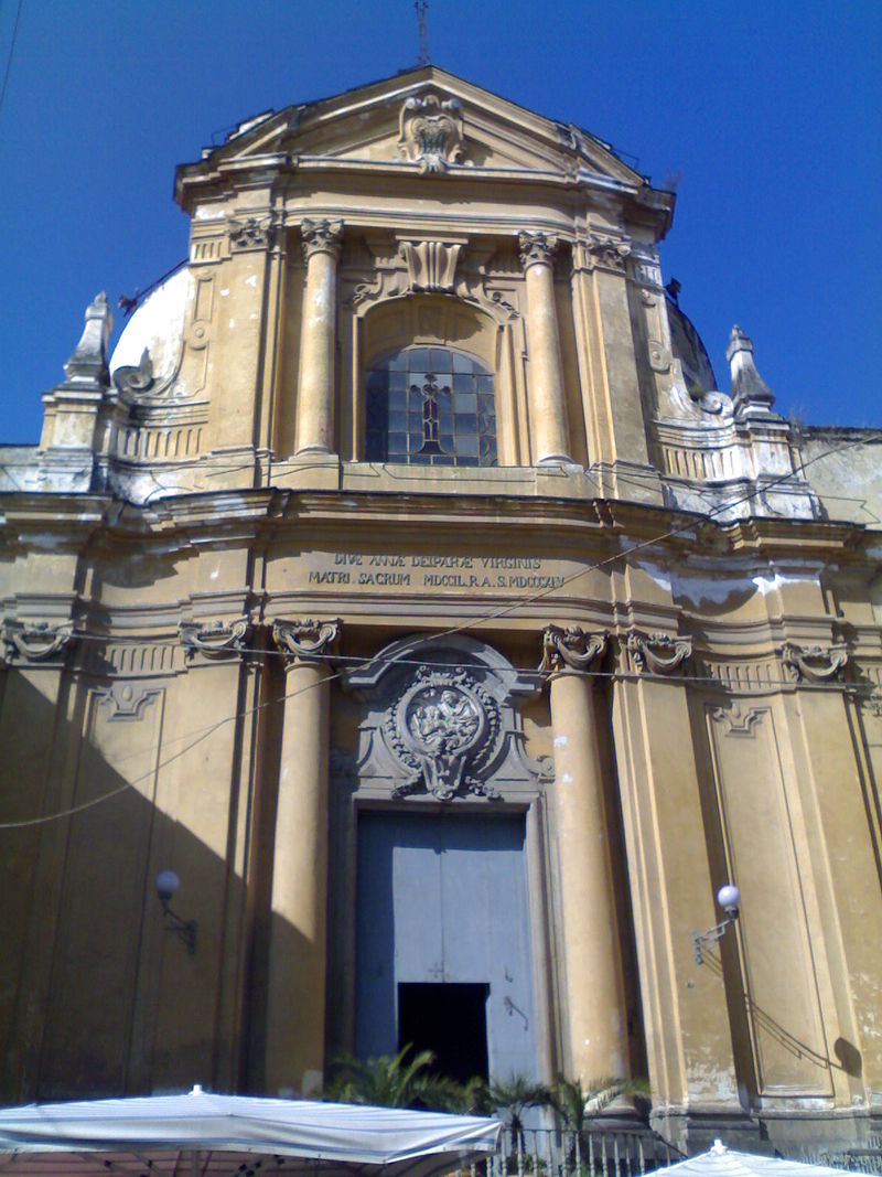 facciata Chiesa di Sant'Anna a Capuana