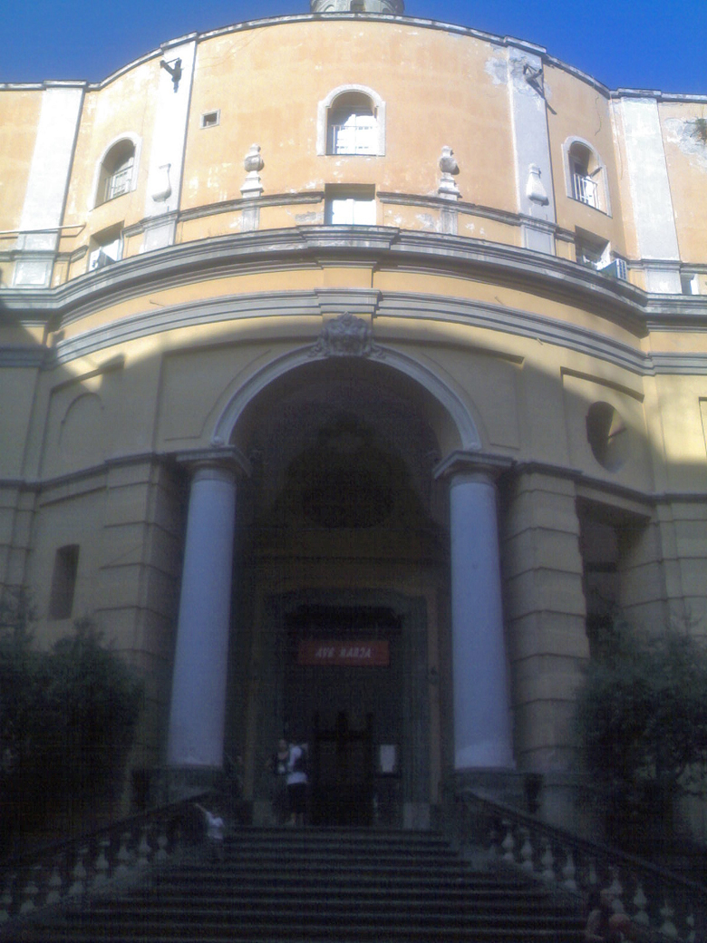 facciata Chiesa di Santa Maria Egiziaca a Pizzofalcone