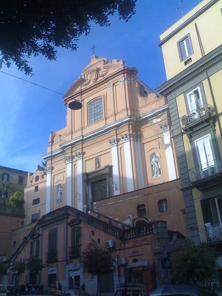 facciata chiesa santa teresa degli scalzi