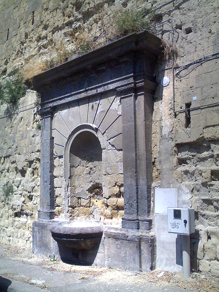 fontana al capo di posillipo napoli