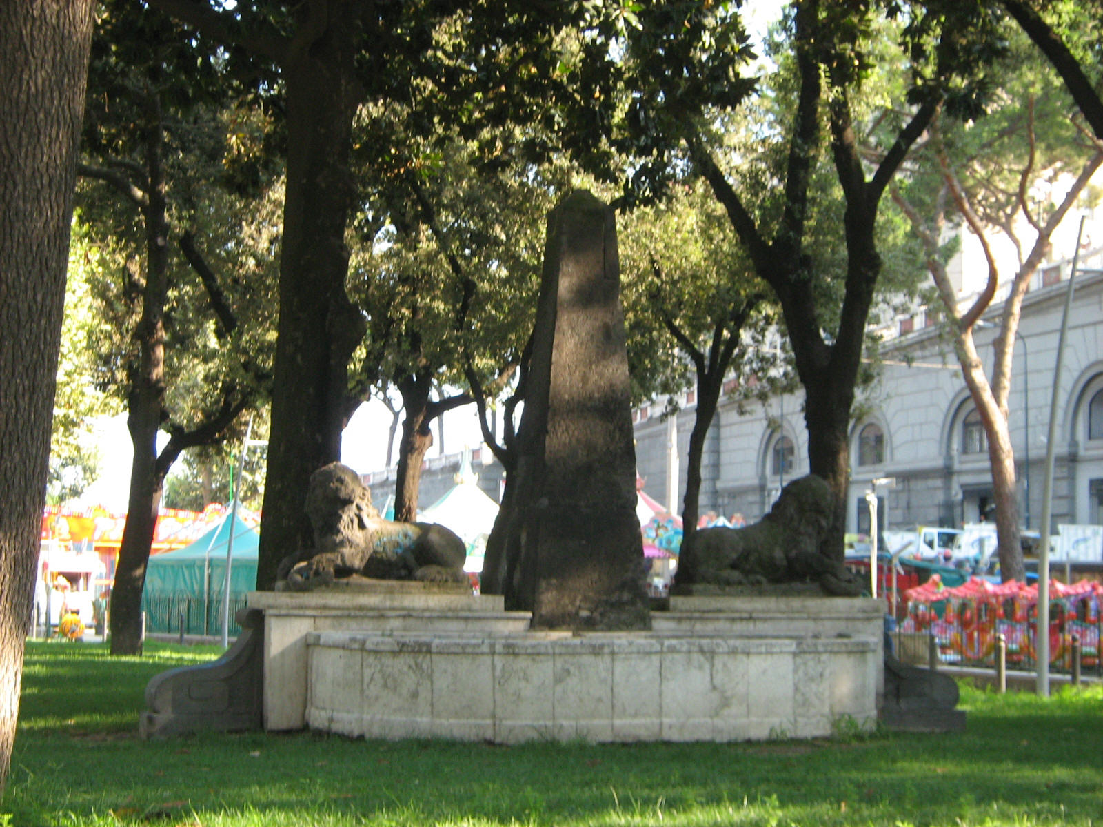 fontana dei leoni napoli