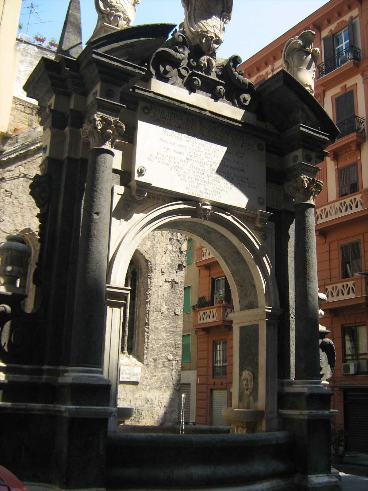 fontana della sellaria napoli