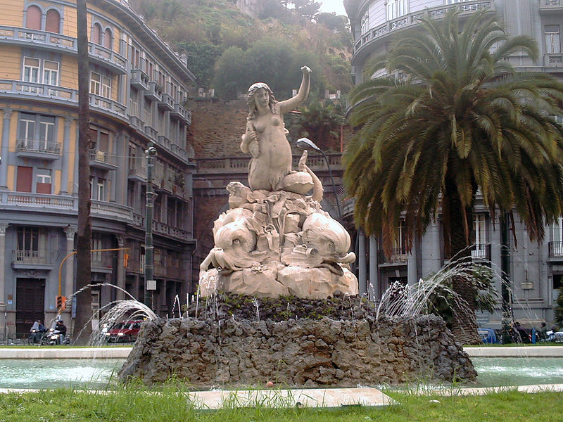 fontana della sirena napoli