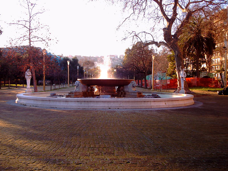 fontana della tazza di porfido