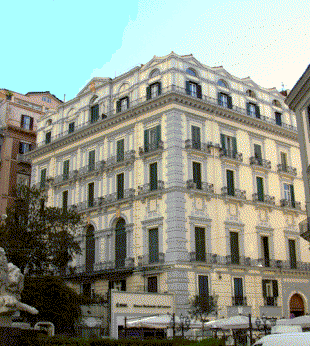 facciata palazzo nunziante a napoli