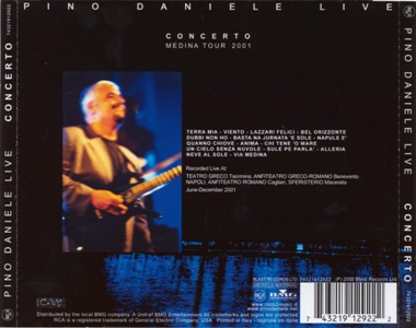 pino daniele Concerto Medina Tour 2001 retro