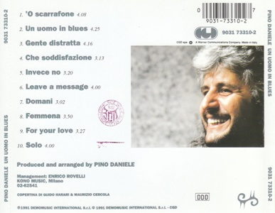 pino daniele un uomo in blues retro