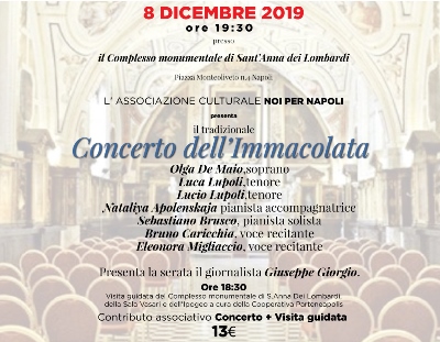 concerto Immacolata Napoli 2019
